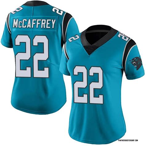 Children cannot pay on delivery Women's Nike Carolina Panthers #22 Christian McCaffrey Gray ...