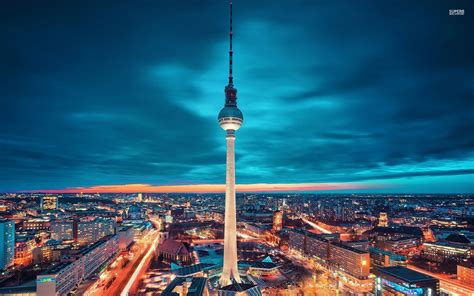 🔥 Download Fernsehturm Berlin Hintergrundbilder Frei Fotos by @annas27 ...