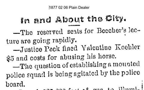 The Missing History of the Cleveland Mounted Police - Cleveland Police Museum