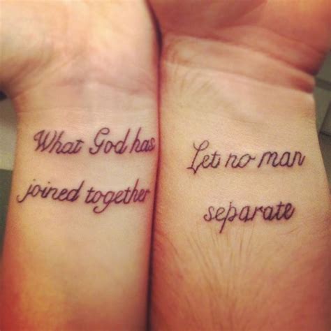 Friendship matching quote tattoos - Tattooimages.biz