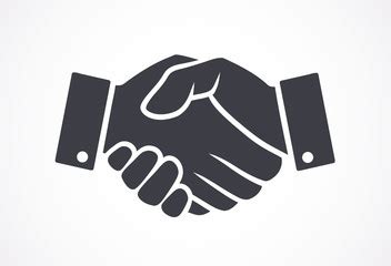 Shaking Hands Icon Vector #404303 - Free Icons Library