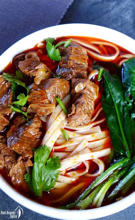 Spicy beef noodle soup | Red House Spice