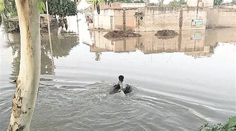 Punjab floods: 28 villages affected in Moga | Ludhiana News - The ...