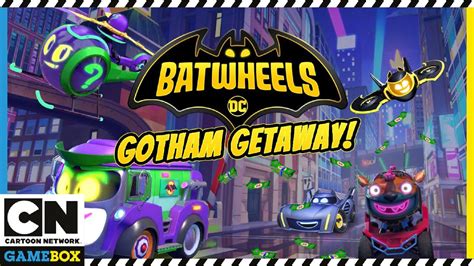 Batwheels Gameplay | Gotham Getaway – Speed Around the City! | Cartoon Network GameBox - YouTube