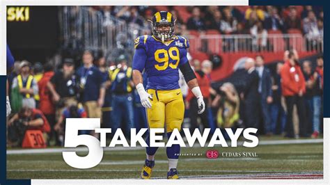 Five Takeaways from the Rams 2018 season