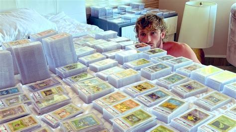 'Obsessed' Logan Paul Reveals Massive Pokemon Collection