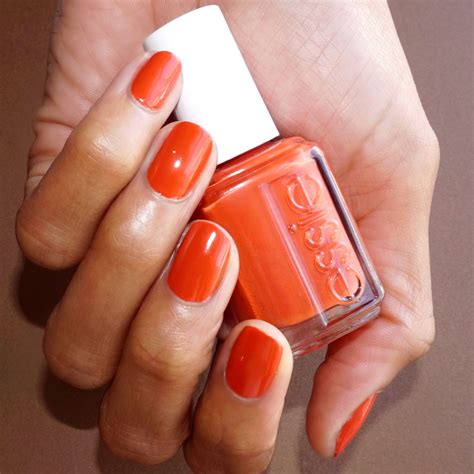 yes, I canyon - burnt orange nail polish | Nail polish, Orange nail ...