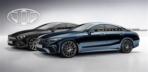 Rendering of 2018 Mercedes-Benz CLS and Mercedes-AMG CLS