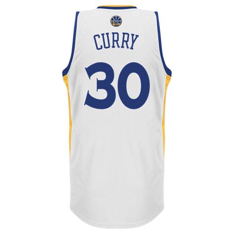 Adidas Mens Stephen Curry Golden State Warriors Swingman Jersey in White for Men | Lyst