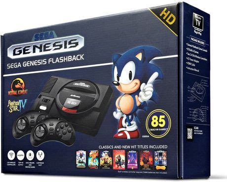 Sega Genesis Flashback Gaming Console (85 Games Built-In) | Walmart Canada