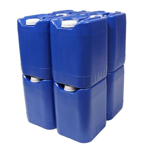 40-Gallon Stackable Water Container Kit - 8 Qty