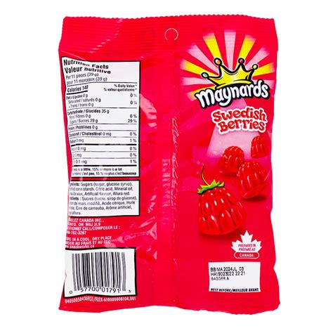 Maynards Swedish Berries | Canadian Candy – Candy Funhouse CA