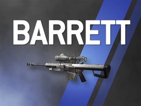 Barrett .50 Cal - Modern Warfare 2 Multiplayer Weapon Guide - YouTube