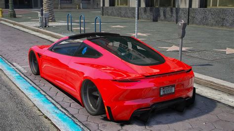 Завантажити Tesla Roadster Custom для GTA 5