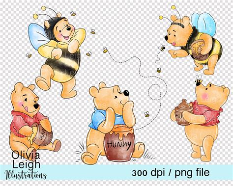 Winnie The Pooh Honey Bees