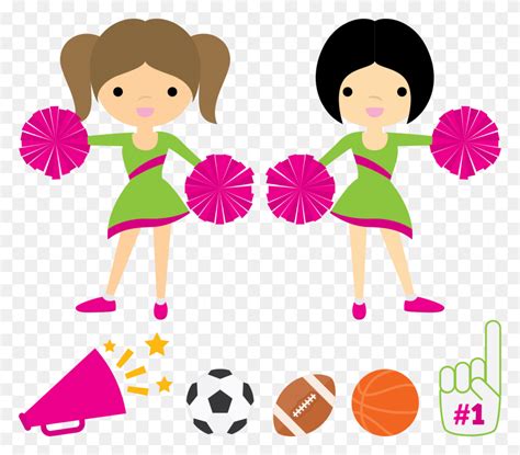 Cheerleader Euclidean Vector Clip Art - Cheerleader Clipart - FlyClipart