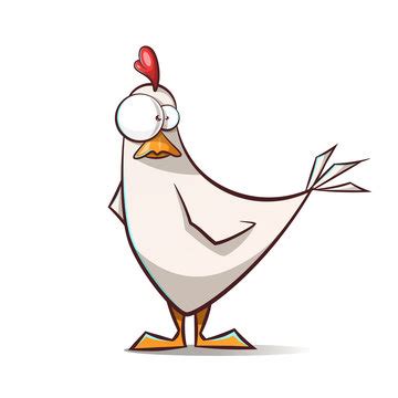 Cute Cartoon Chicken