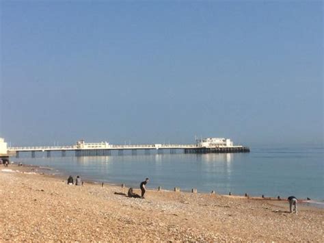 View from Room 103 - Picture of Travelodge Worthing Seafront, Worthing ...