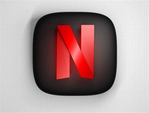 Netflix 3D icon by Gil Finkelstein on Dribbble