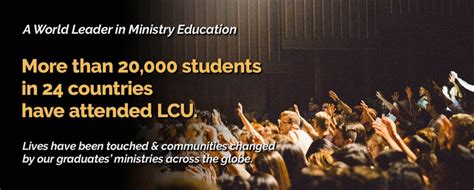 LCU - Affordable Quality Ministry Education