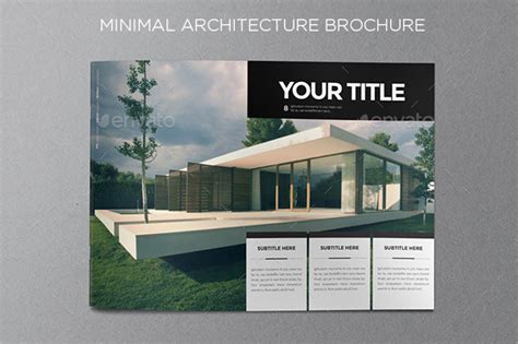 Architecture Brochure Templates - 25+ Free & Premium Download