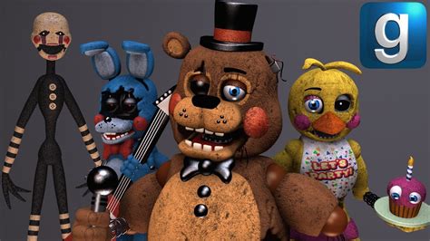 Gmod Fnaf Brand New Fnaf Withered Toy Animatronics | My XXX Hot Girl