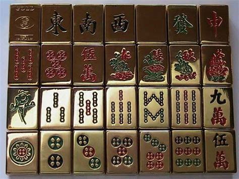 gold plated??? 1kawaya | Mahjong tiles, Mahjong set, Mahjong