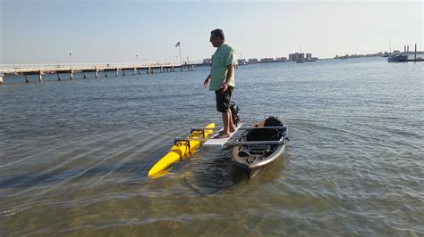 Outriggers on kayaks and canoes. - Fishing - Paddling.com