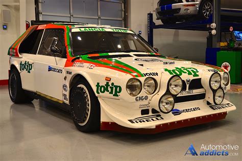 Lancia Delta S4 Group B Rally Car Makes it to the States: Video