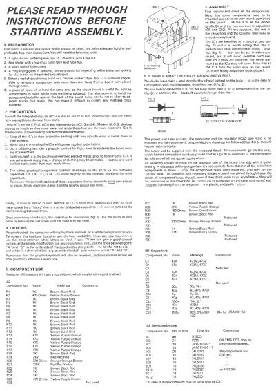 SINCLAIR ZX80 ZX81, Service Manual, Repair Schematics