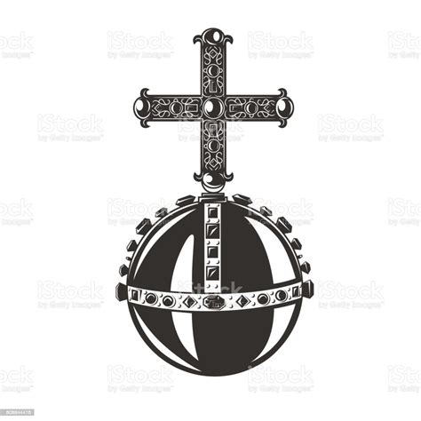 Monarch Orb Heraldic Symbol Stock Illustration - Download Image Now ...