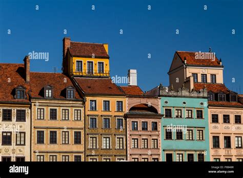 Castle Square in Warsaw, Poland Stock Photo - Alamy