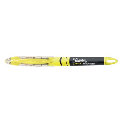 Sharpie Liquid Highlighter Yellow Narrow Chisel Tip