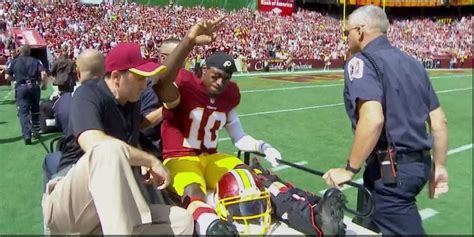 GIF: Robert Griffin III Dislocated His Ankle In Redskins Win - Business ...