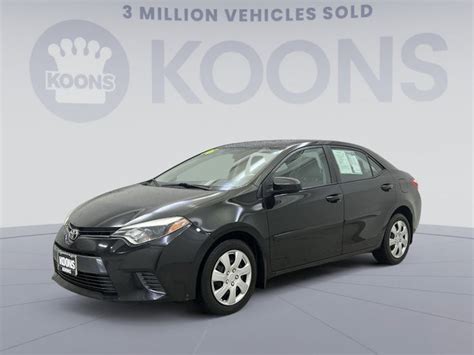 Used Cars | Pre-Owned Sedans For Sale Annapolis, MD | Koons Annapolis Toyota