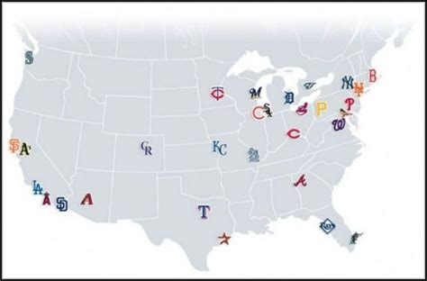 Map Of All 30 Mlb Stadiums - Map : Resume Examples #ygKzWZn3P9