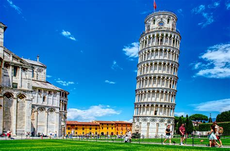 Leaning Tower Of Pisa Reopens Doors To Visitors Post COVID Lockdown