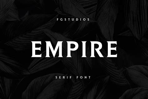 Empire Font · 1001 Fonts