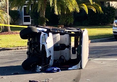Golf cart driver airlifted from scene of serious crash in The Villages - Villages-News.com