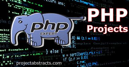 PHP Projects – Free Downloads with Source Code and Project Report | ProjectAbstracts.com ...