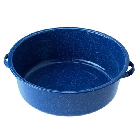 GSI Dish Pan/ Wash Basin- Enamel Steel-Blue | Dish pan, Dishes, Enameled steel