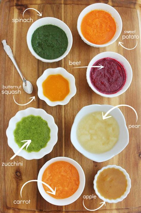 8 Easy Homemade Baby Purées: First Foods – The Comfort of Cooking