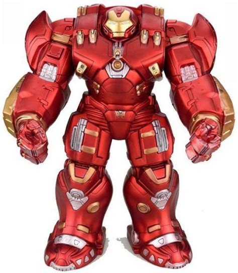 JNK 9 inches Avengers HULK BUSTER Moving Robot Toy With Lights And ...