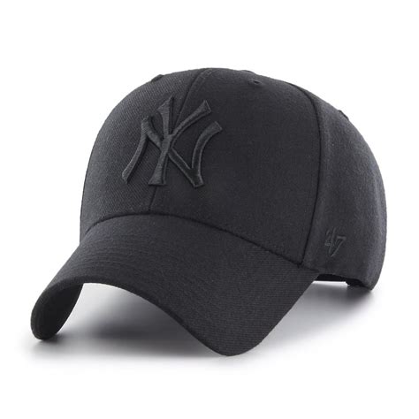 NY Yankees Original Black/Black MVP Adjustable Cap