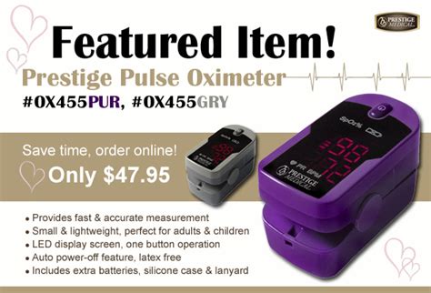 Pulse Oximeter: Device that measures pulse and blood oxygen level - Danlee Medical Products ...