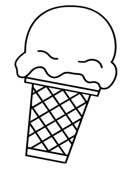 Ice Cream Scoop Outline - ClipArt Best