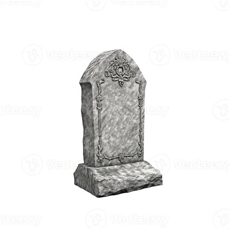 Gravestone isolated on transparent background, created with generative ...