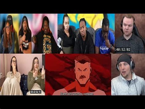 INVINCIBLE EPISODE 2 REACTION MASHUP!! - YouTube