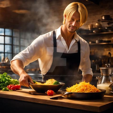 Sanji Cooking (1) by LeviathanCreArtion on DeviantArt