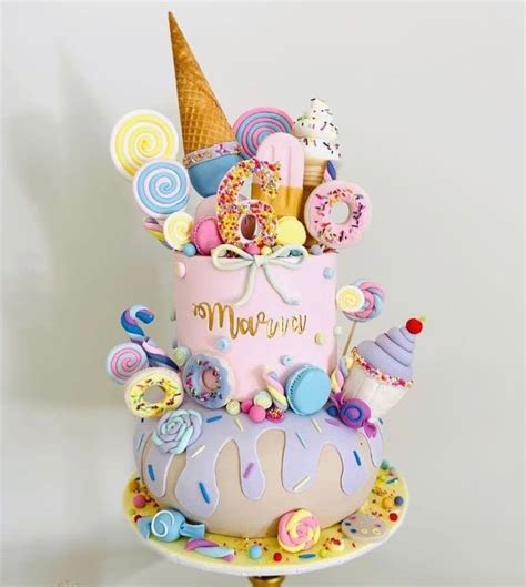 Order Candyland Theme Cake 2 Tier | Doorstep Cake